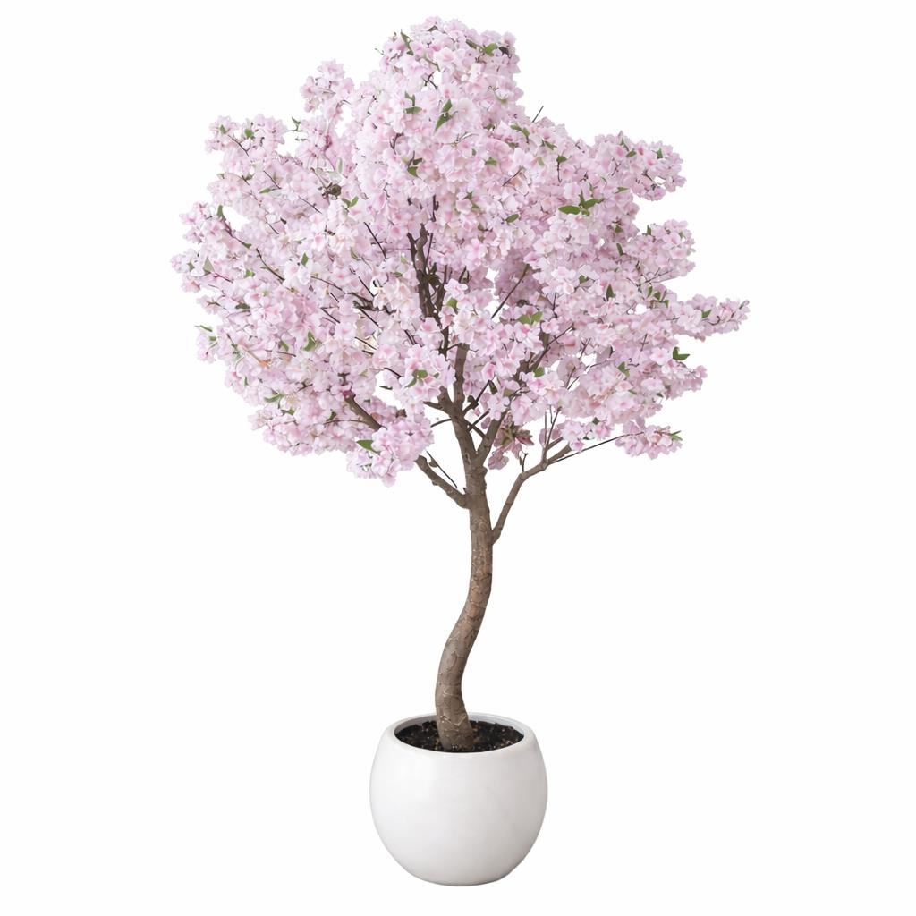 260cm XXL Artificial Cherry Blossom Tree with Decorative Planter - Premium Quality