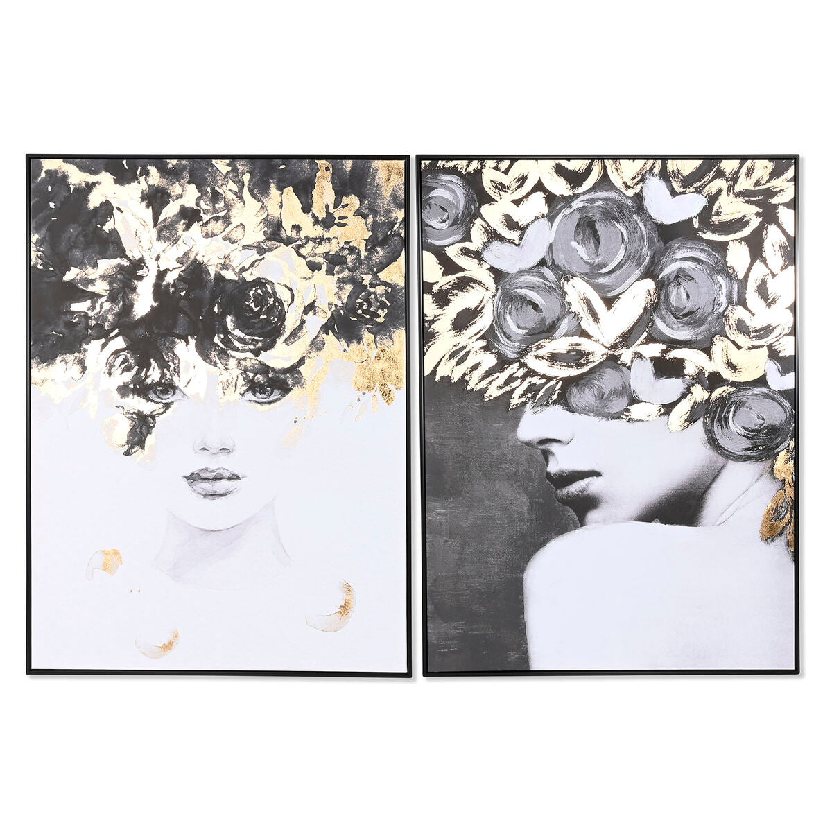 Canvas Home ESPRIT polystyrene Canvas 103 x 4,5 x 143 cm-0