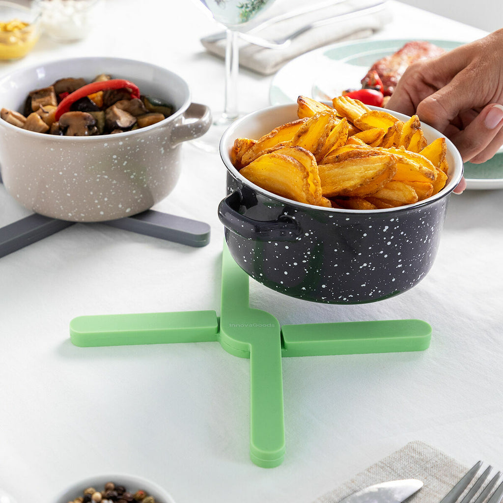 Individual Folding Silicone Trivet Folvet InnovaGoods 2 Units-8