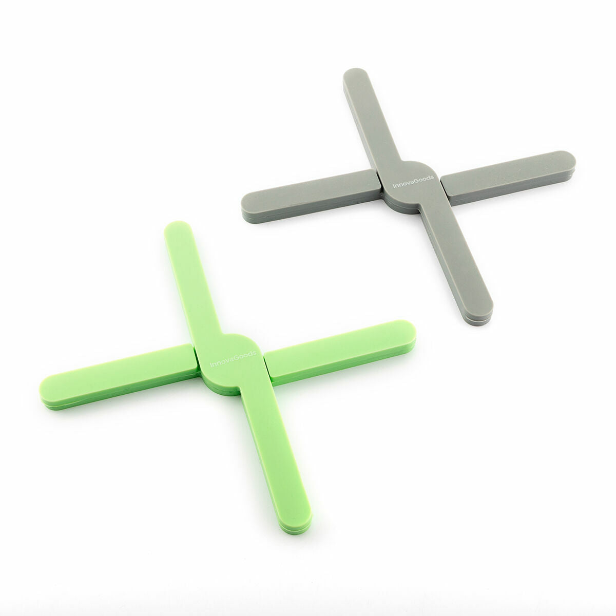 Individual Folding Silicone Trivet Folvet InnovaGoods 2 Units-3