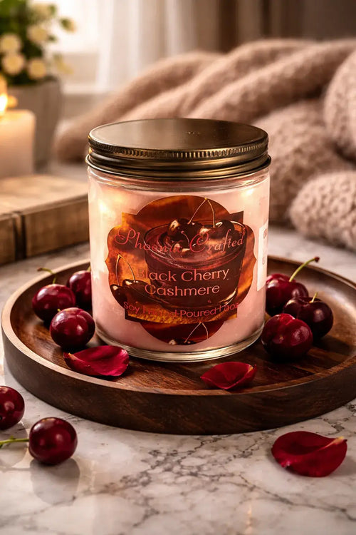 Black Cherry Cashmere Candle