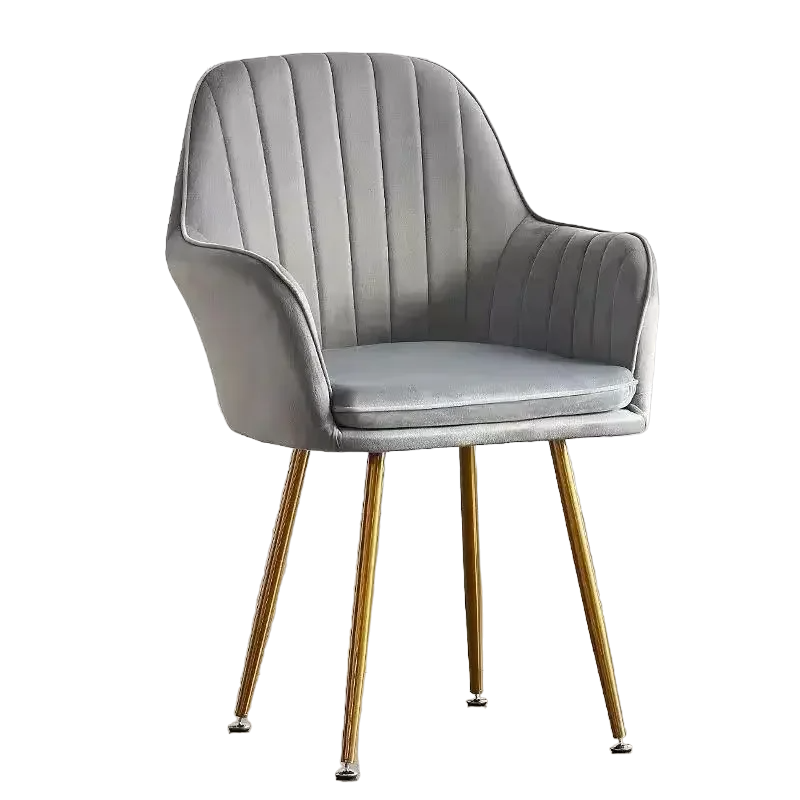 Nordic Velvet Dining Chair-0